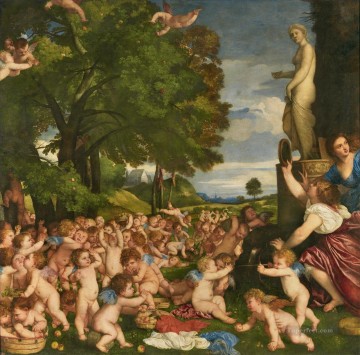 El culto a Venus Tiziano Tiziano Pinturas al óleo